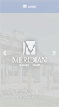 Mobile Screenshot of meridiancustomhomes.com